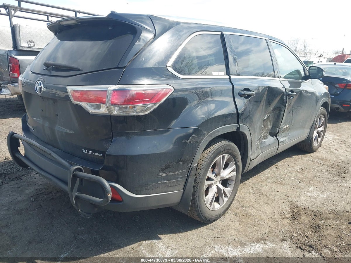 2015 TOYOTA HIGHLANDER XLE V6 — снимка 4