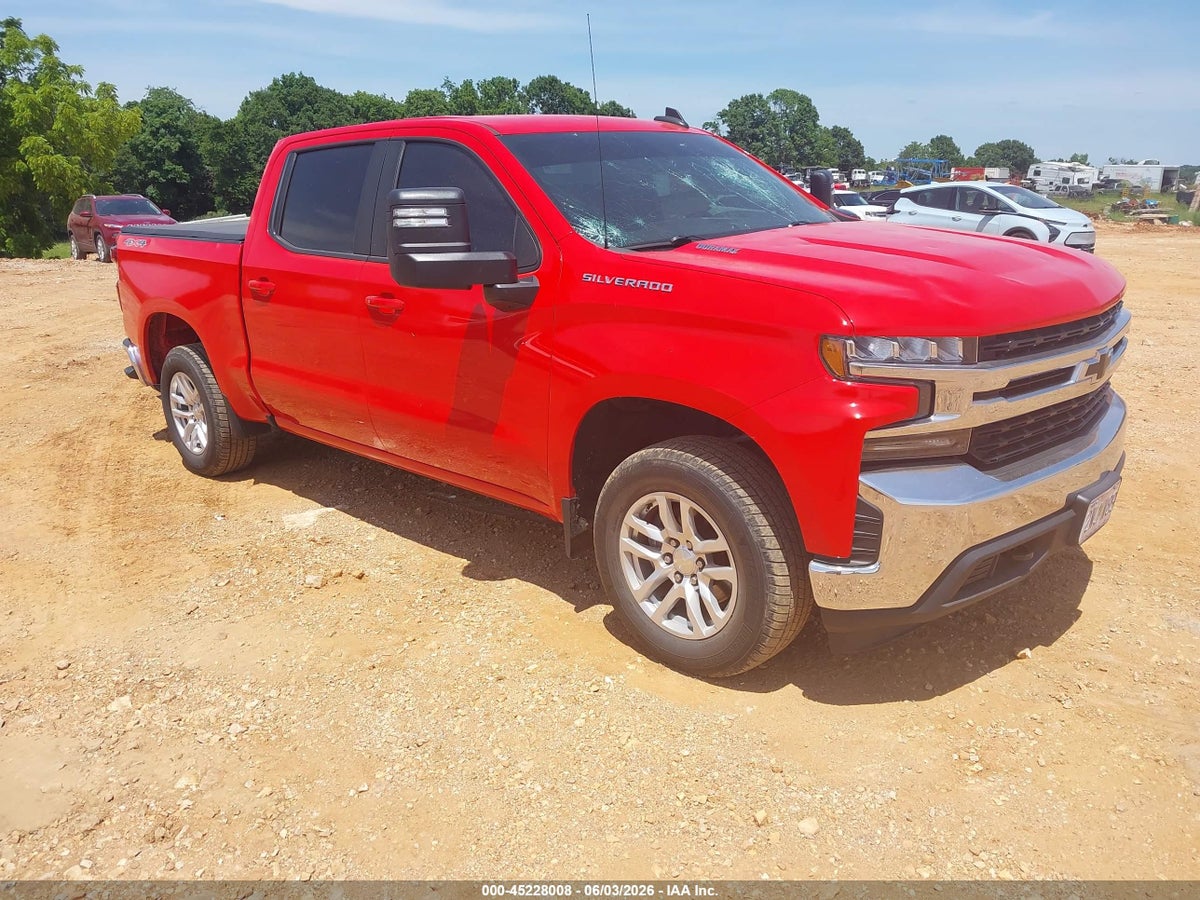2020 CHEVROLET SILVERADO 1500 4WD SHORT BED LT