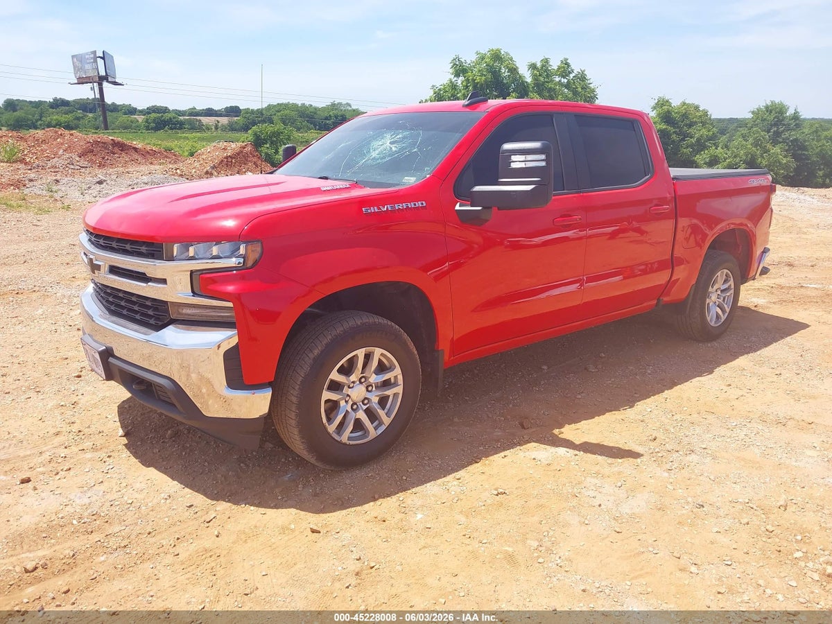 2020 CHEVROLET SILVERADO 1500 4WD SHORT BED LT — снимка 2