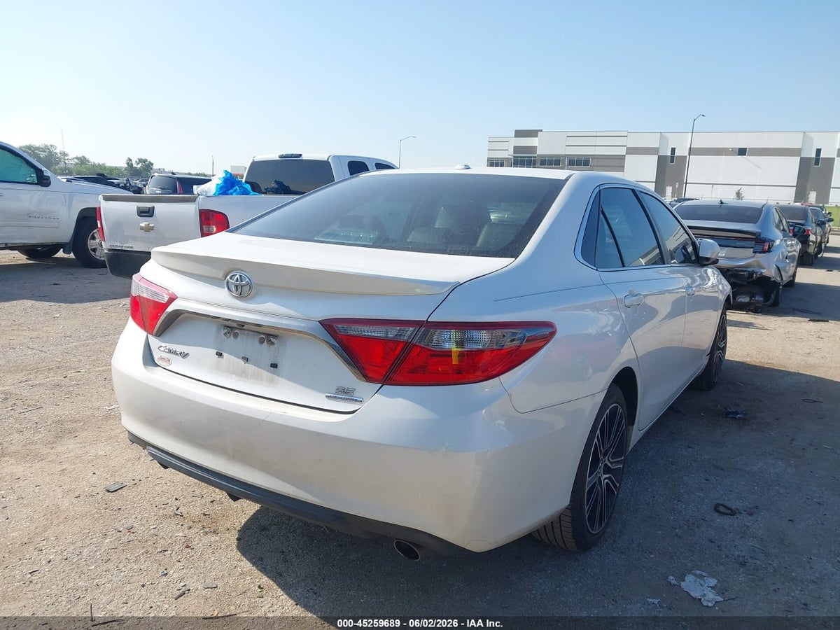 2016 TOYOTA CAMRY SE — снимка 4