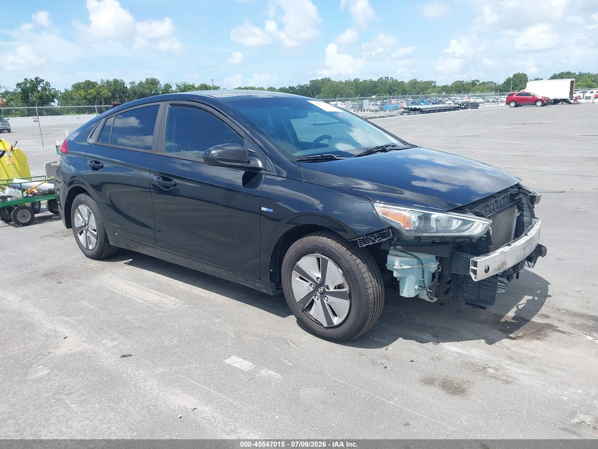 2017 HYUNDAI IONIQ HYBRID BLUE