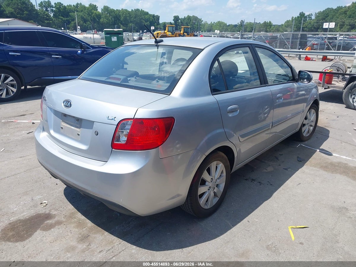 2011 KIA RIO LX — снимка 4