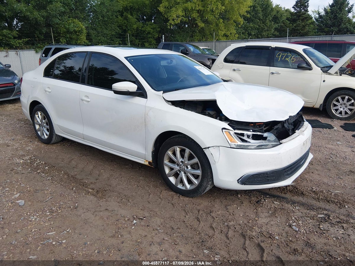 2012 VOLKSWAGEN JETTA 2.5L SE