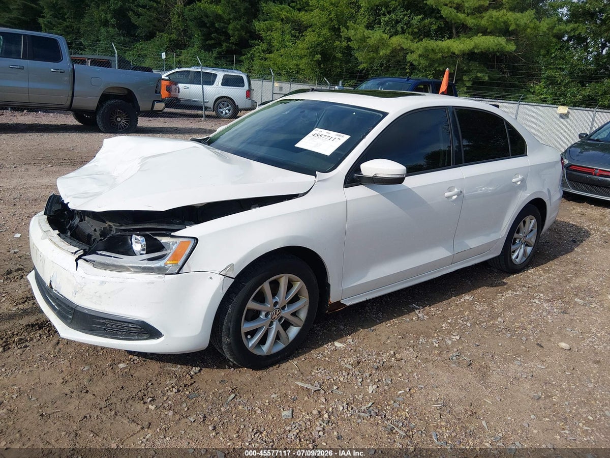 2012 VOLKSWAGEN JETTA 2.5L SE — снимка 2