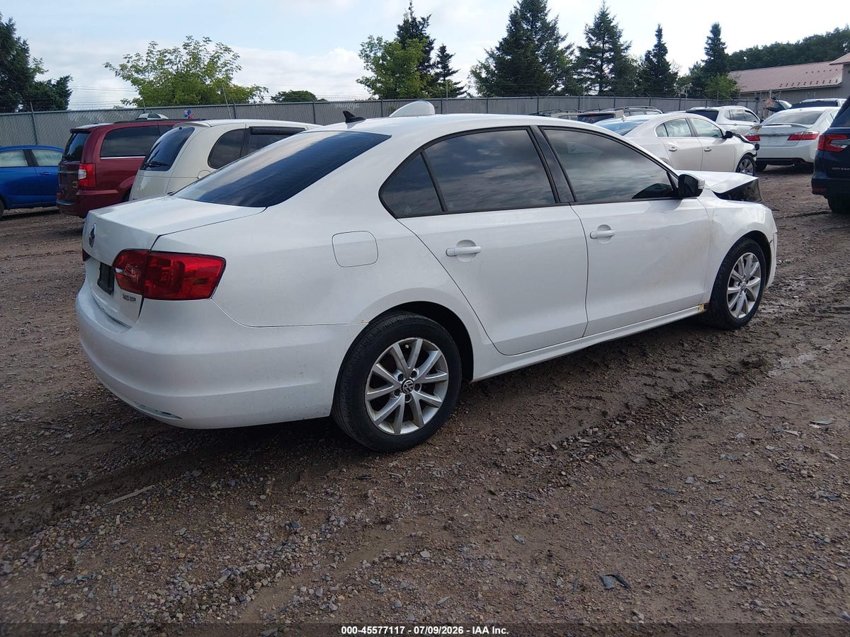 2012 VOLKSWAGEN JETTA 2.5L SE — снимка 4