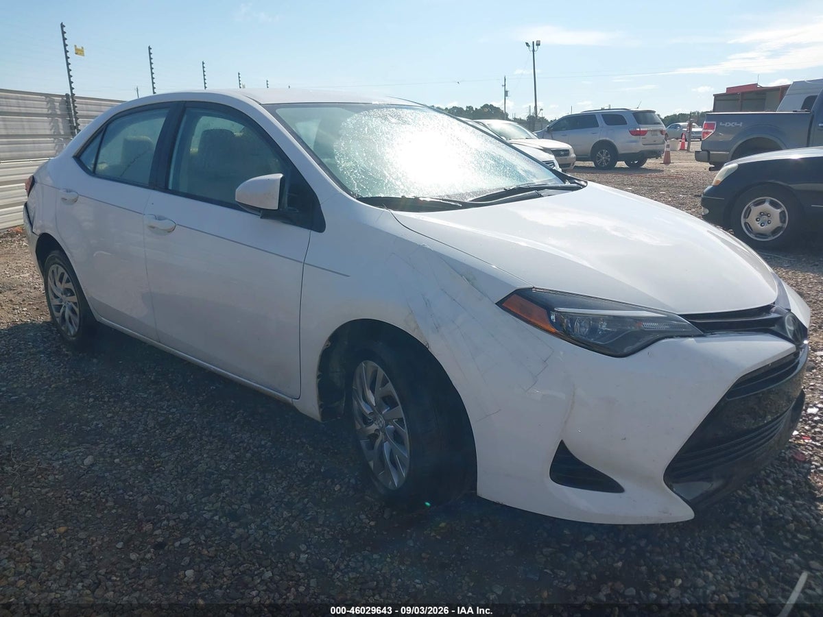 2019 TOYOTA COROLLA LE