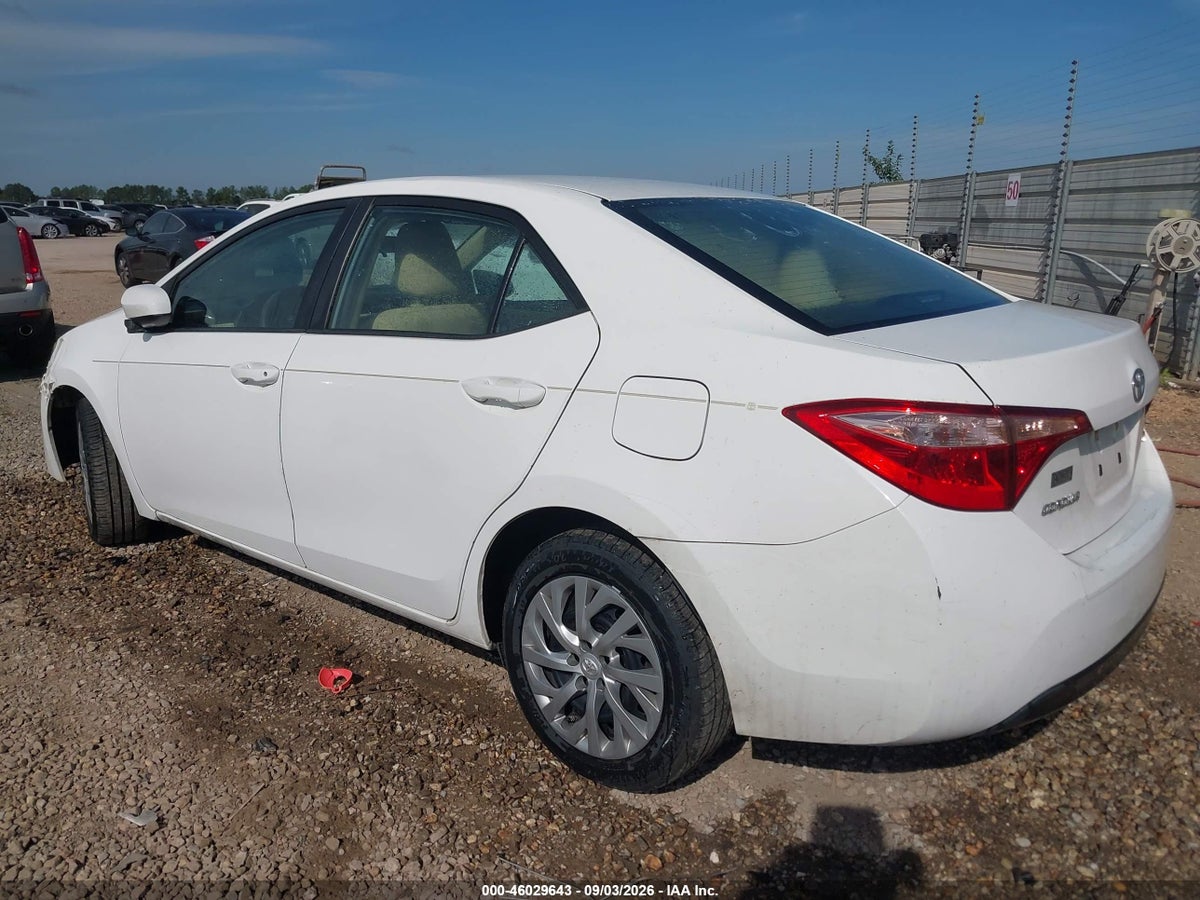 2019 TOYOTA COROLLA LE — снимка 3
