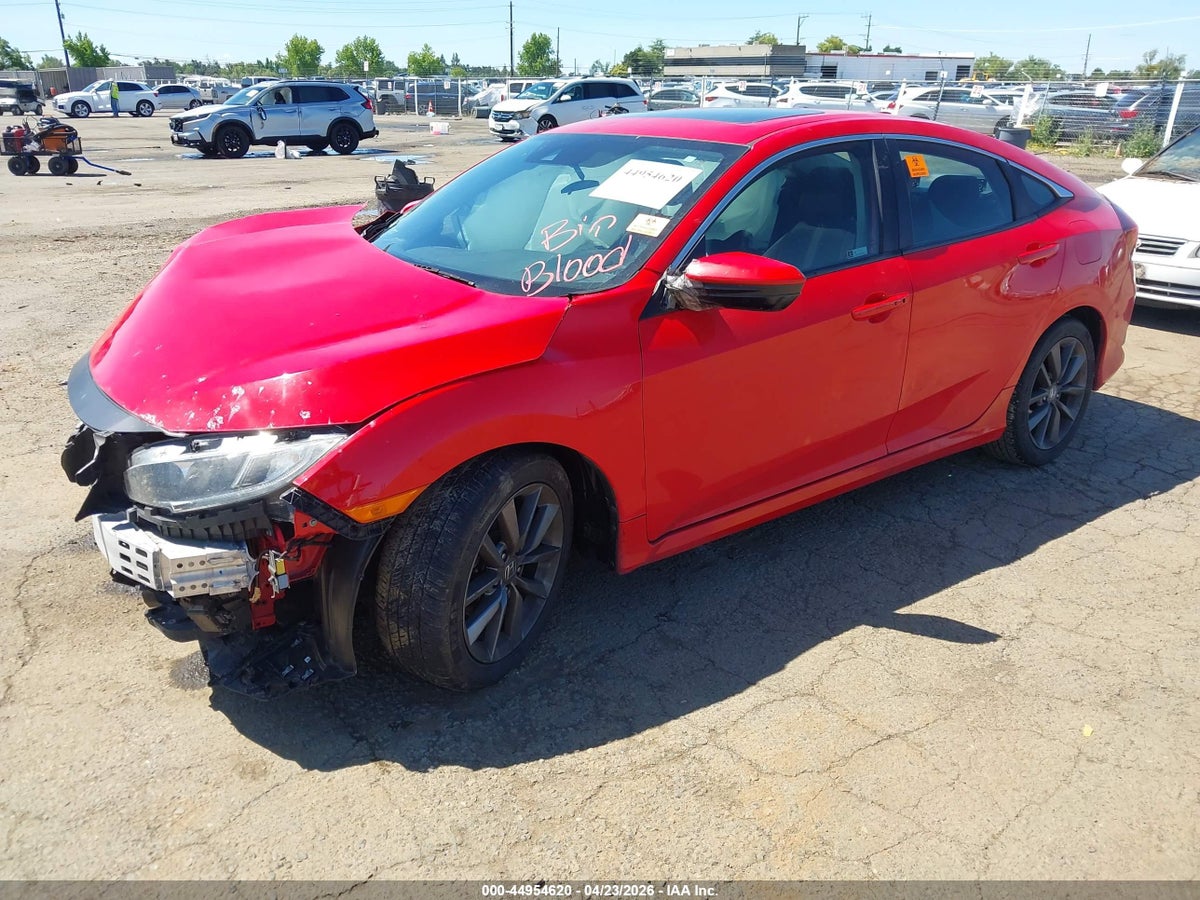 2020 HONDA CIVIC EX — снимка 2