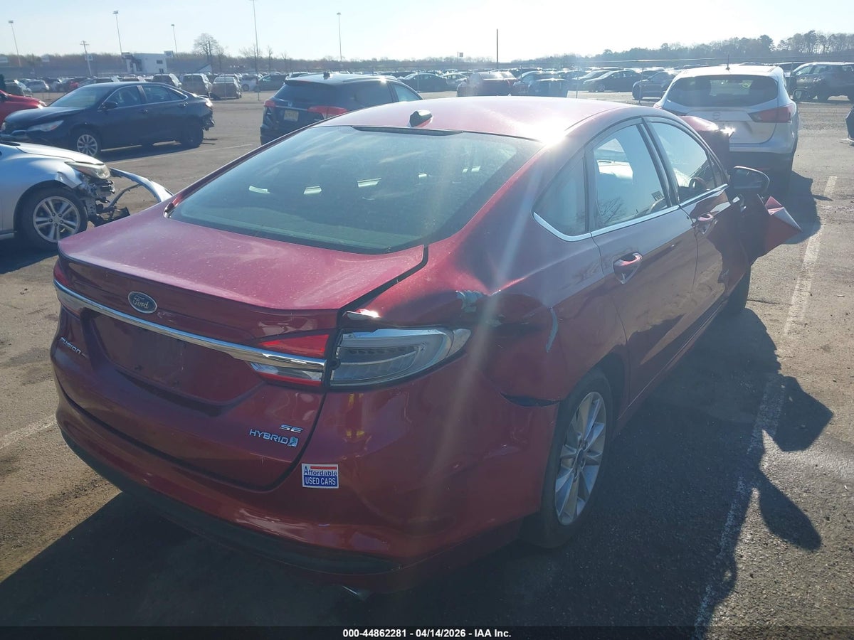 2017 FORD FUSION HYBRID SE — снимка 4