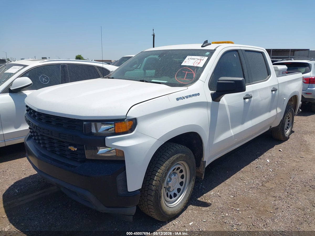 2019 CHEVROLET SILVERADO 1500 WORK TRUCK — снимка 2