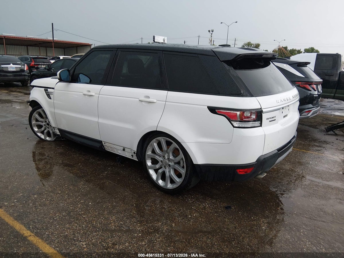 2015 LAND ROVER RANGE ROVER SPORT 3.0L V6 SUPERCHARGED HSE — снимка 3