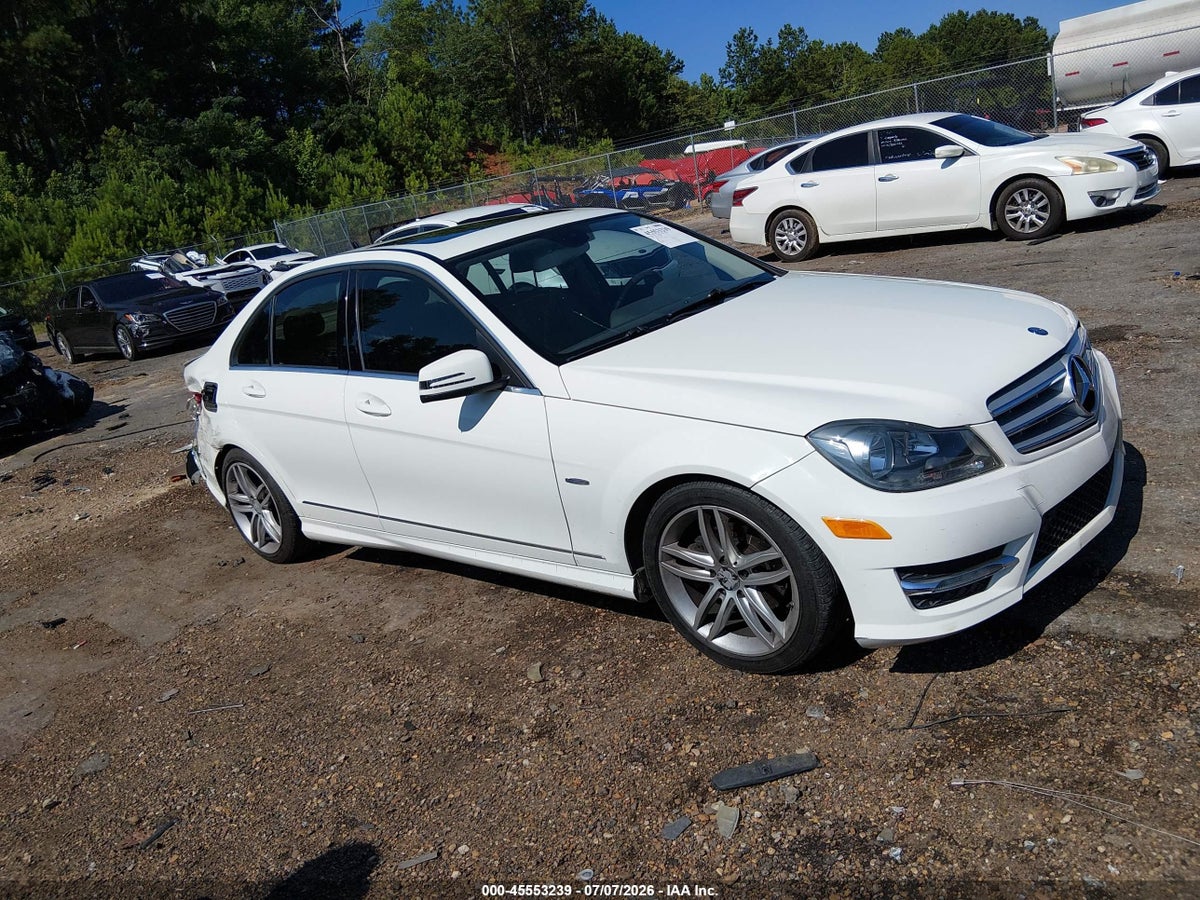 2012 MERCEDES-BENZ C 250 LUXURY/SPORT