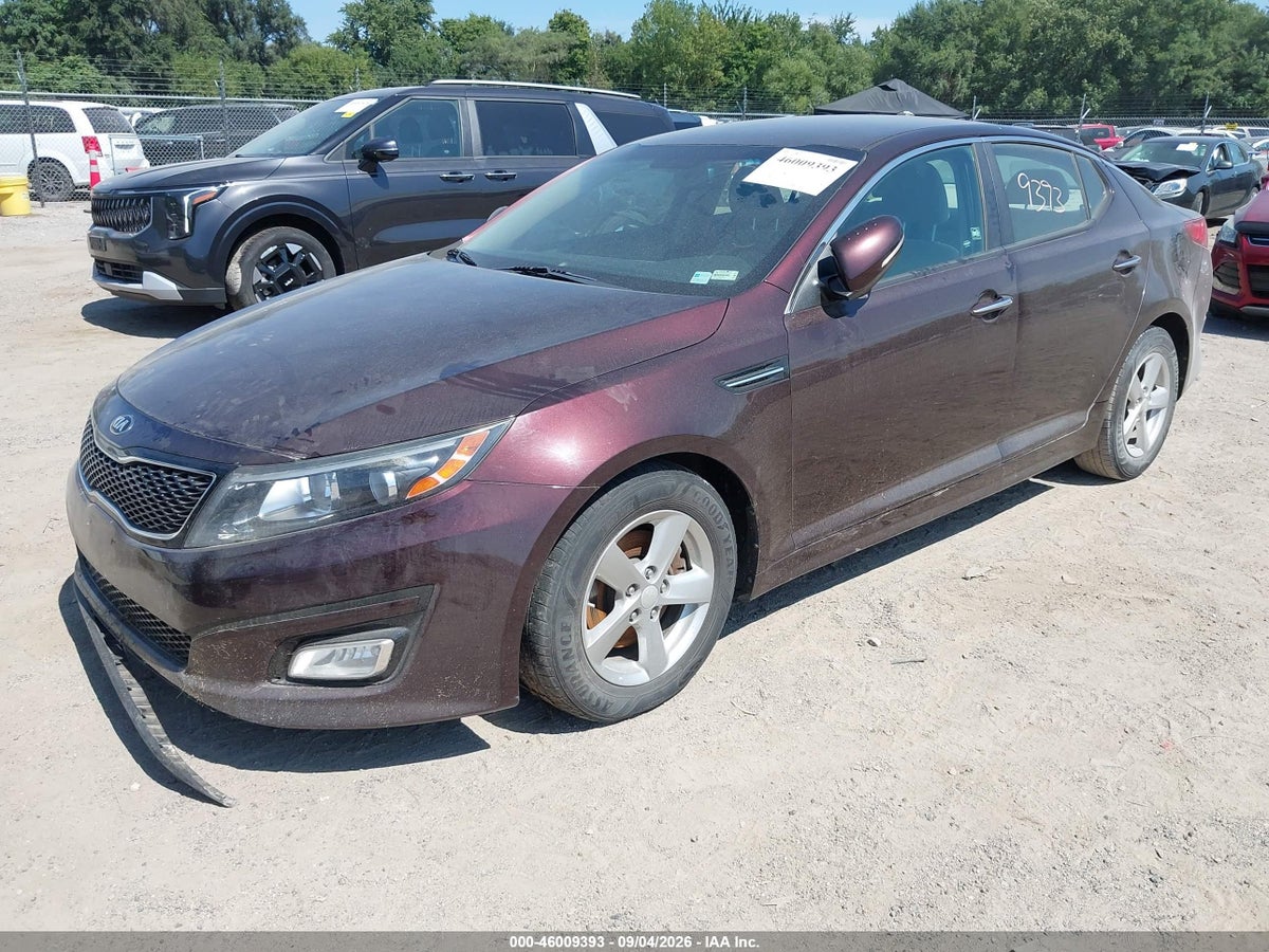 2015 KIA OPTIMA LX — снимка 2