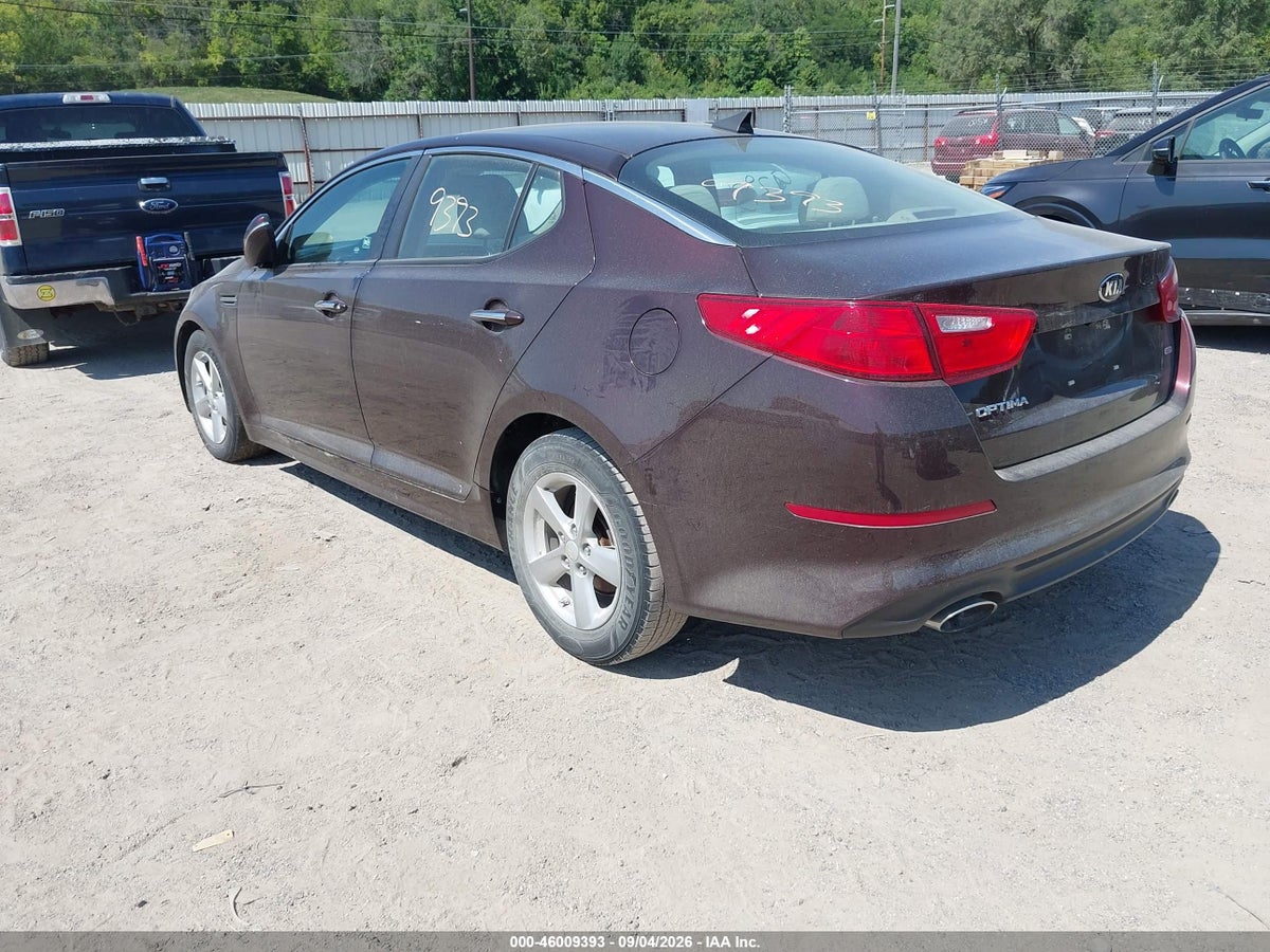 2015 KIA OPTIMA LX — снимка 3