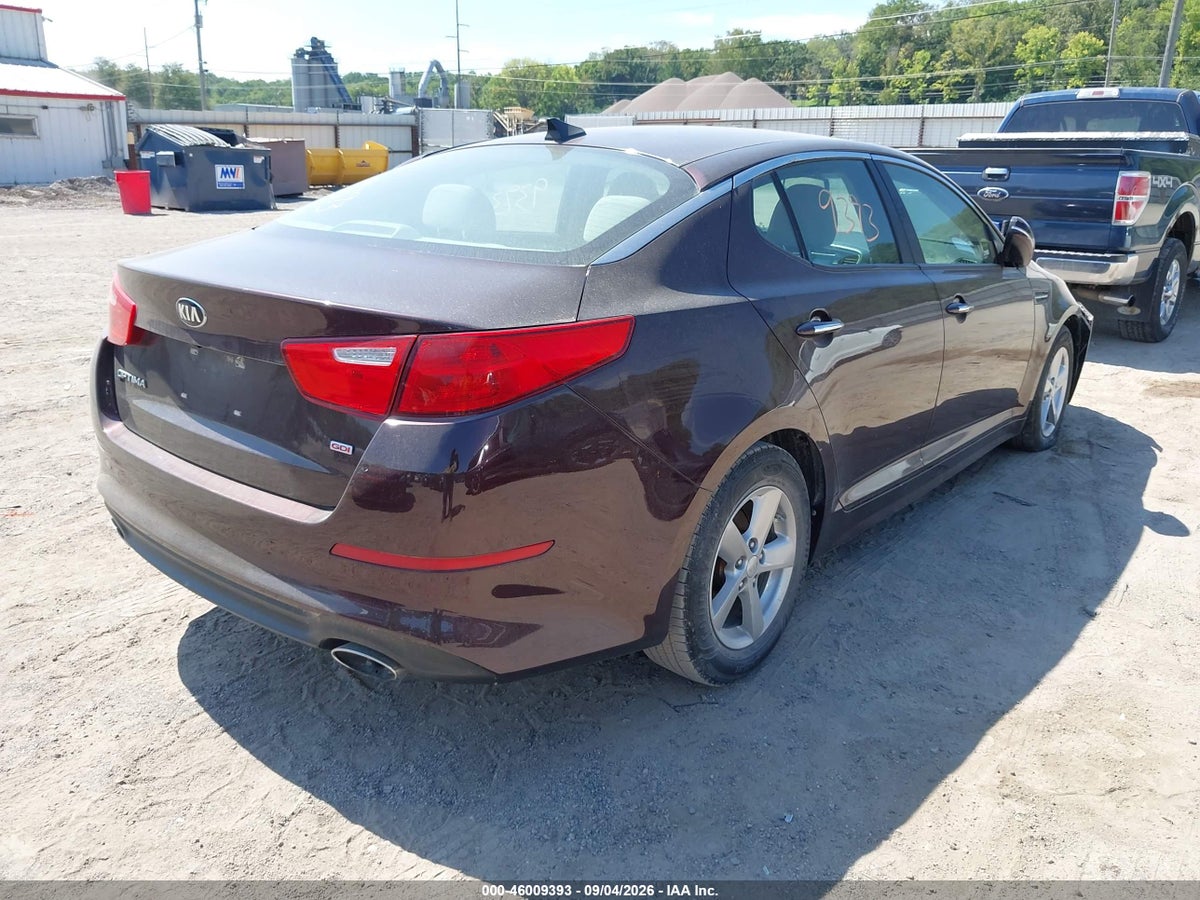 2015 KIA OPTIMA LX — снимка 4