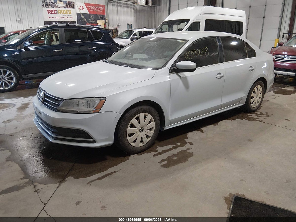 2017 VOLKSWAGEN JETTA 1.4T S — снимка 2
