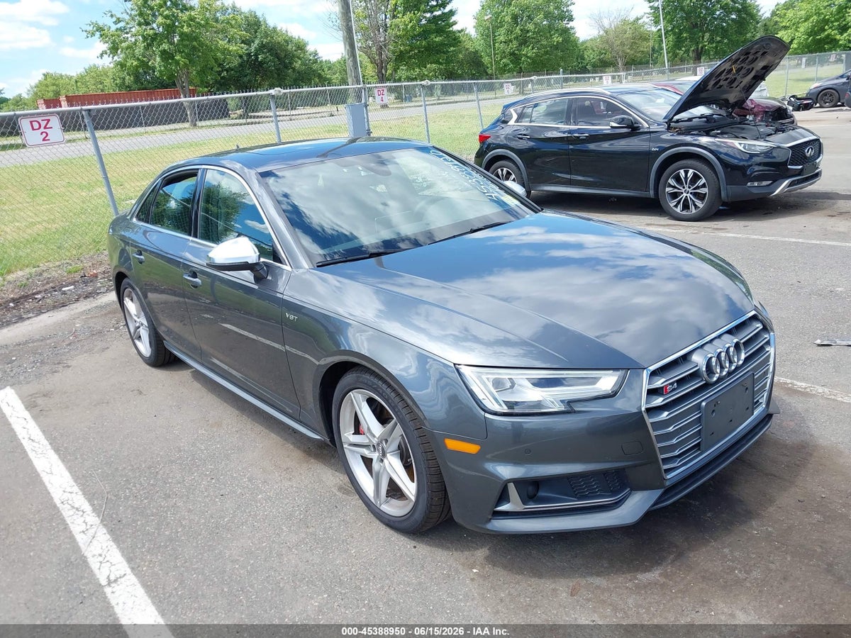 2018 AUDI S4 3.0T PREMIUM PLUS