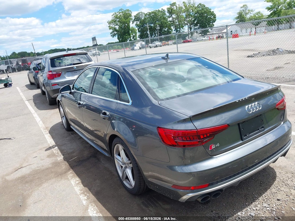 2018 AUDI S4 3.0T PREMIUM PLUS — снимка 3