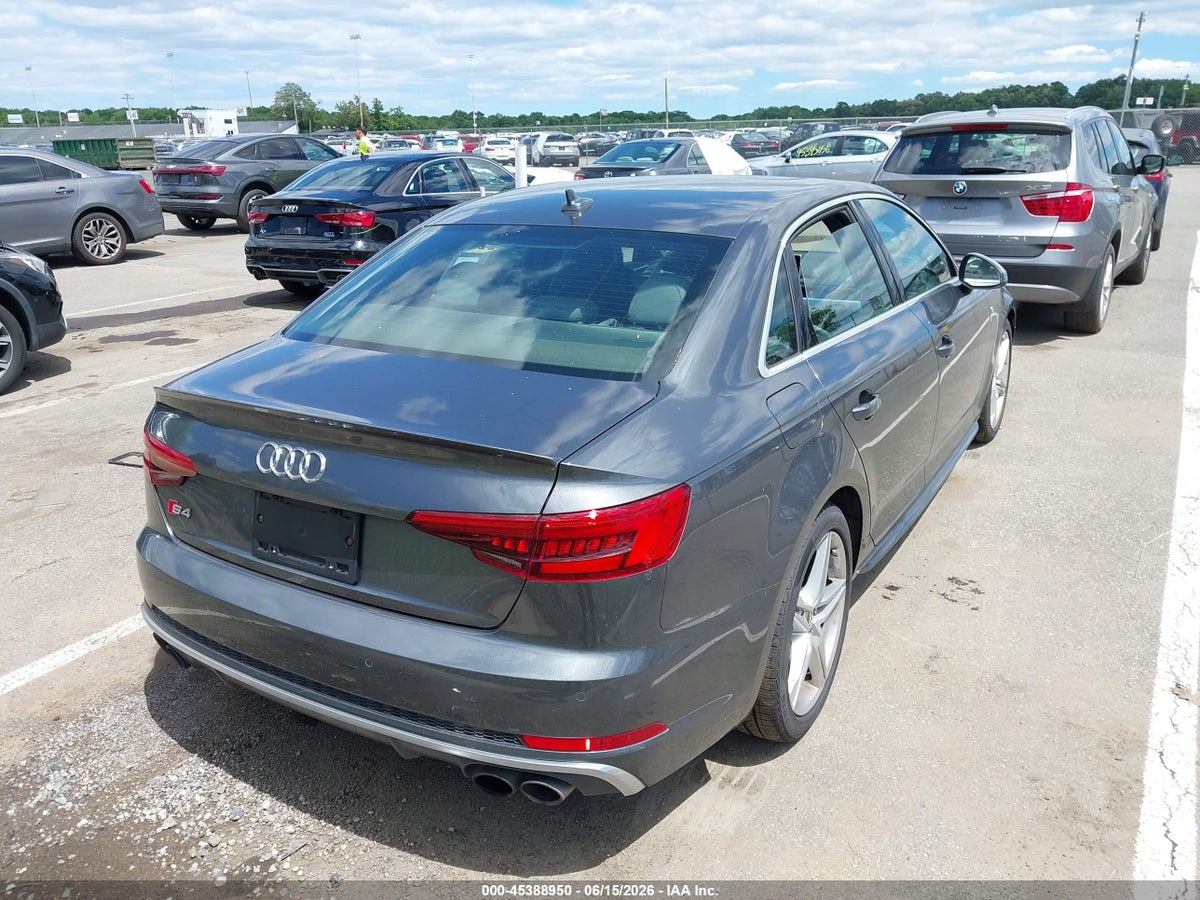 2018 AUDI S4 3.0T PREMIUM PLUS — снимка 4