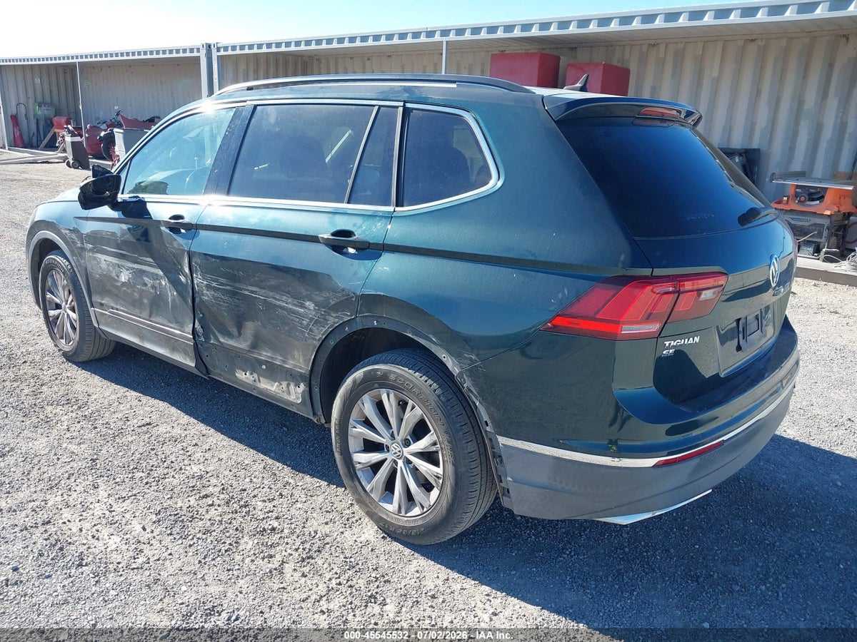 2018 VOLKSWAGEN TIGUAN 2.0T SE/2.0T SEL — снимка 3