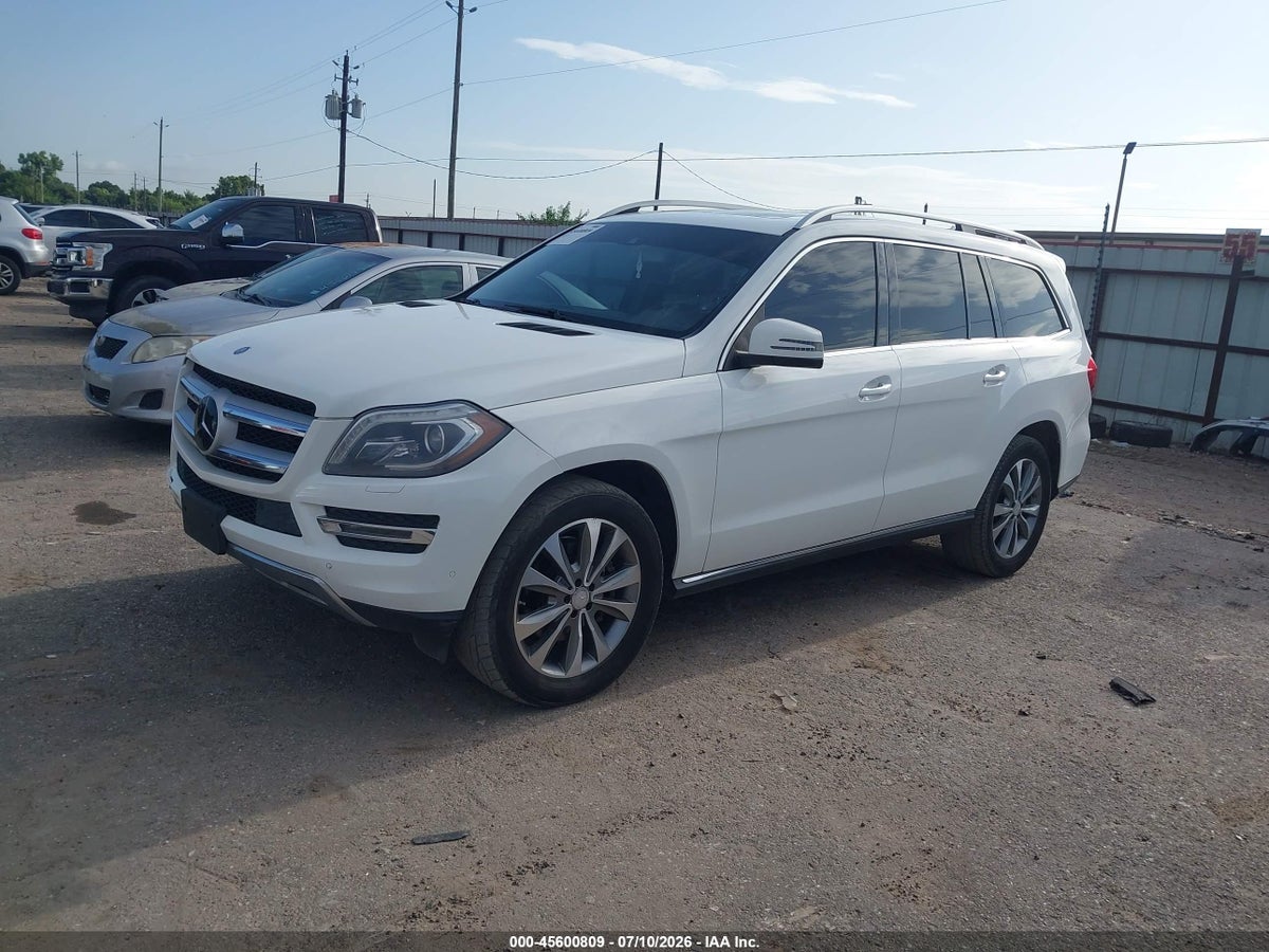 2014 MERCEDES-BENZ GL 350 BLUETEC 4MATIC — снимка 2