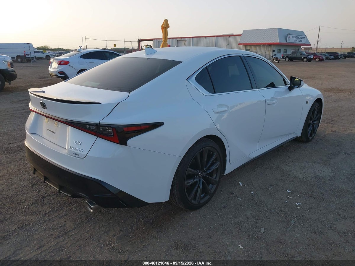 2025 LEXUS IS 300 F SPORT DESIGN — снимка 4