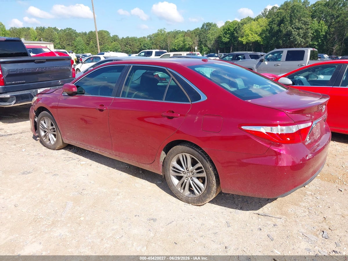 2015 TOYOTA CAMRY SE — снимка 3