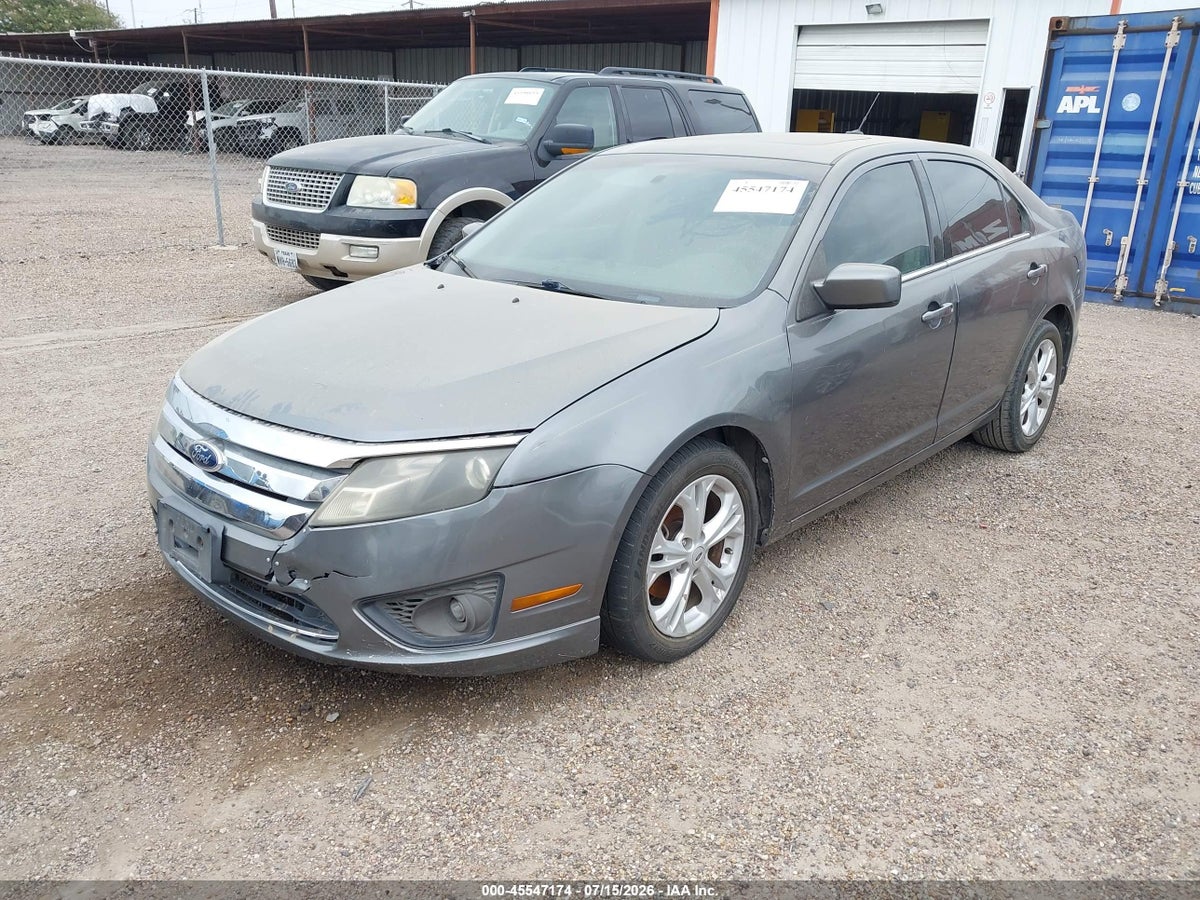 2012 FORD FUSION SE — снимка 2