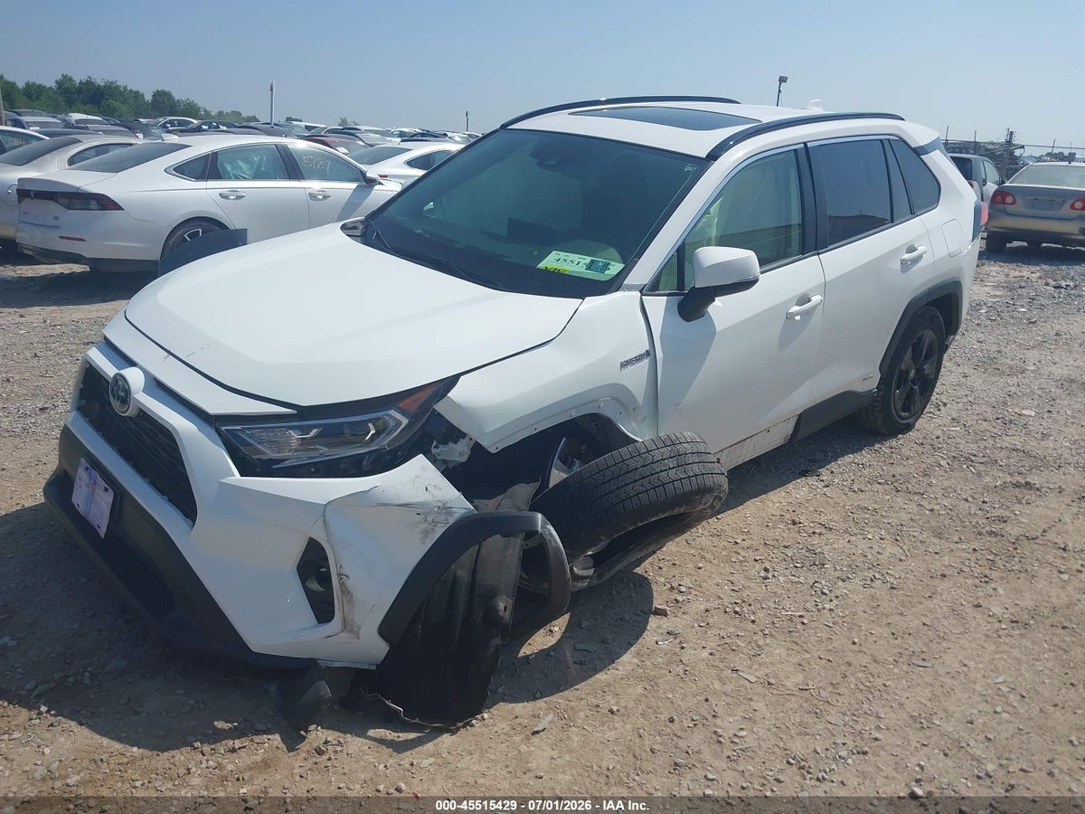 2021 TOYOTA RAV4 HYBRID XLE — снимка 2