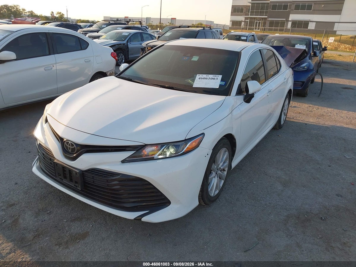 2018 TOYOTA CAMRY LE — снимка 2