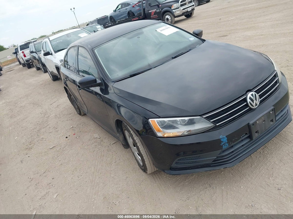 2015 VOLKSWAGEN JETTA 2.0L S