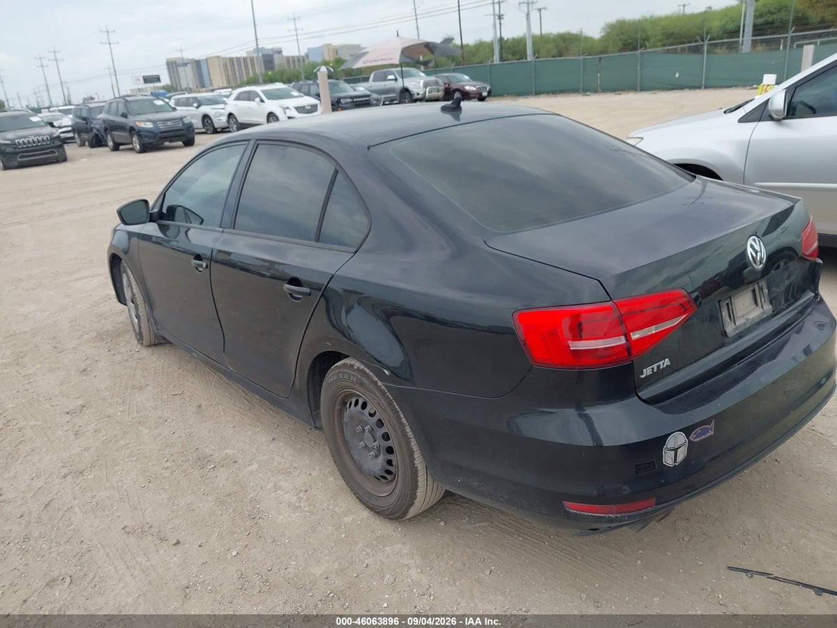 2015 VOLKSWAGEN JETTA 2.0L S — снимка 3