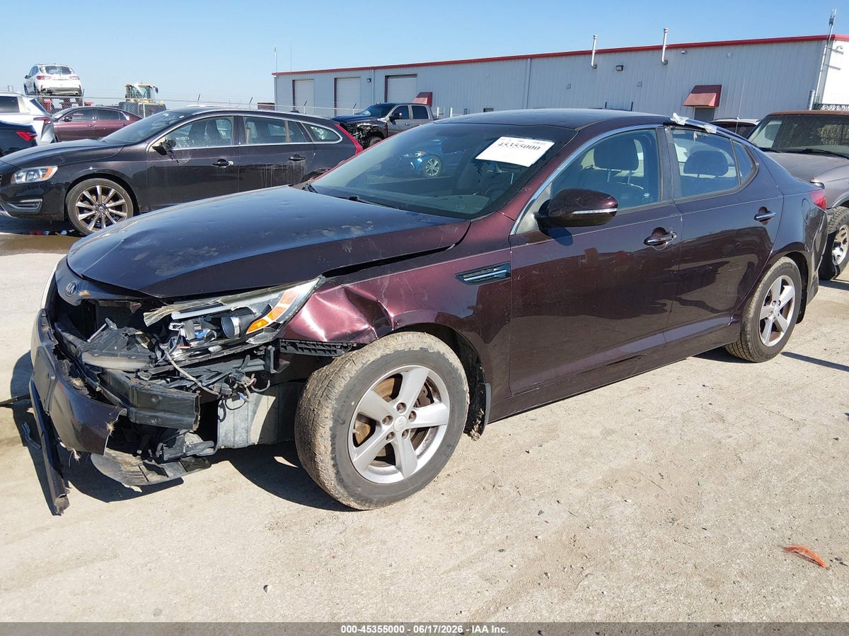 2015 KIA OPTIMA LX — снимка 2