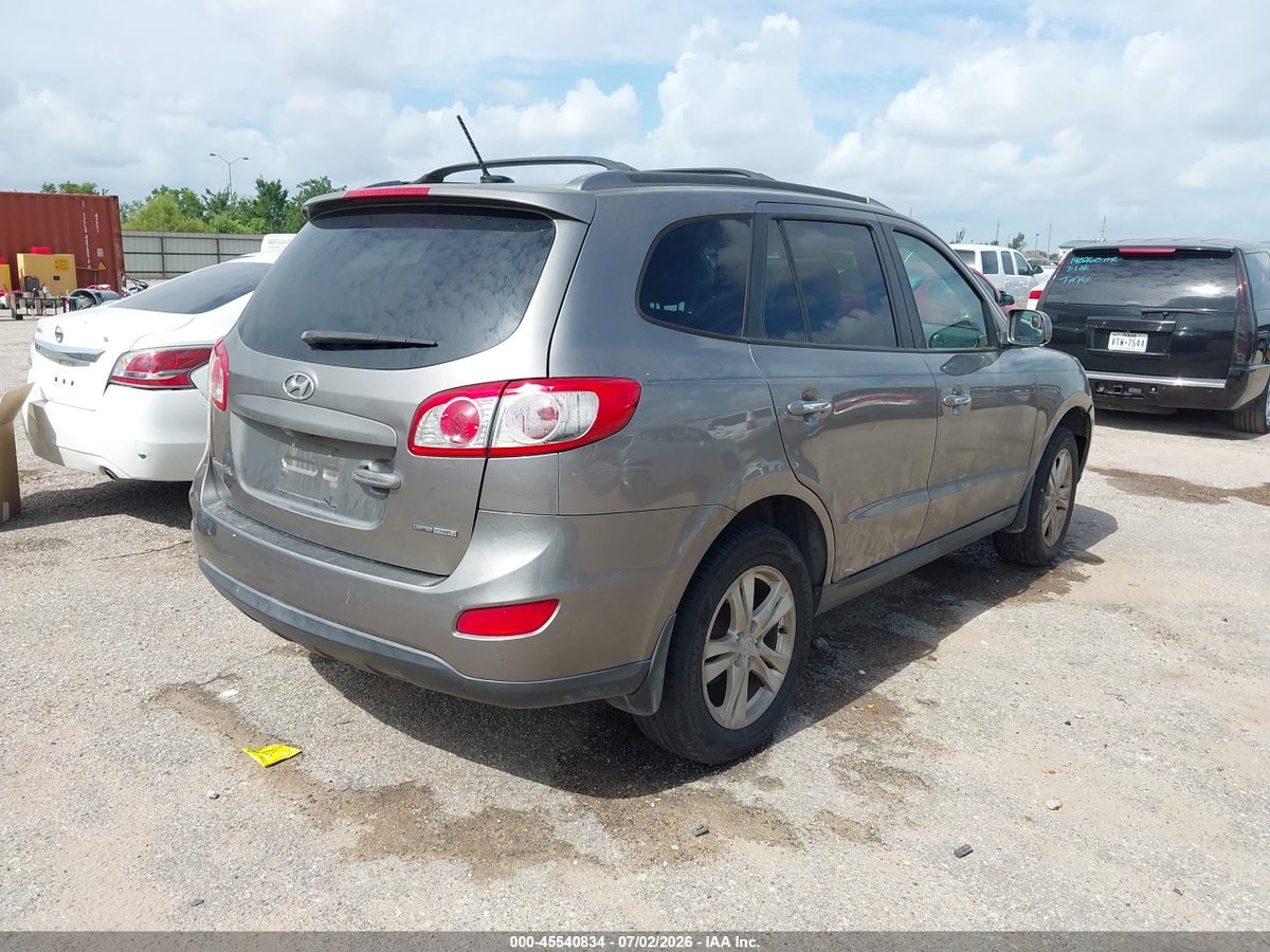 2012 HYUNDAI SANTA FE LIMITED V6 — снимка 4