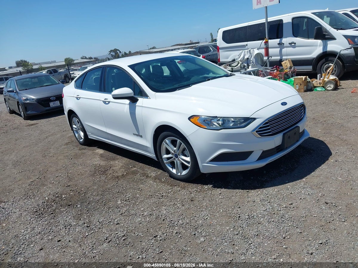 2018 FORD FUSION HYBRID S
