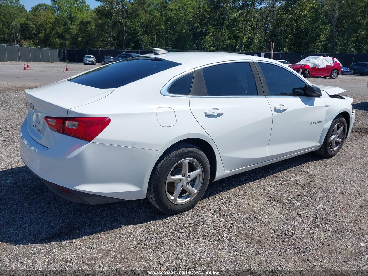 2017 CHEVROLET MALIBU LS — снимка 4