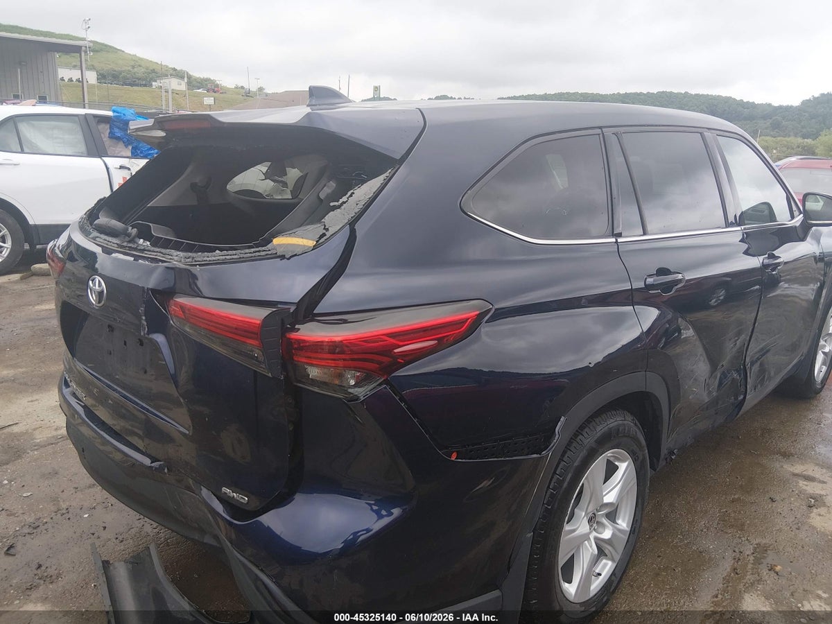 2021 TOYOTA HIGHLANDER L — снимка 4