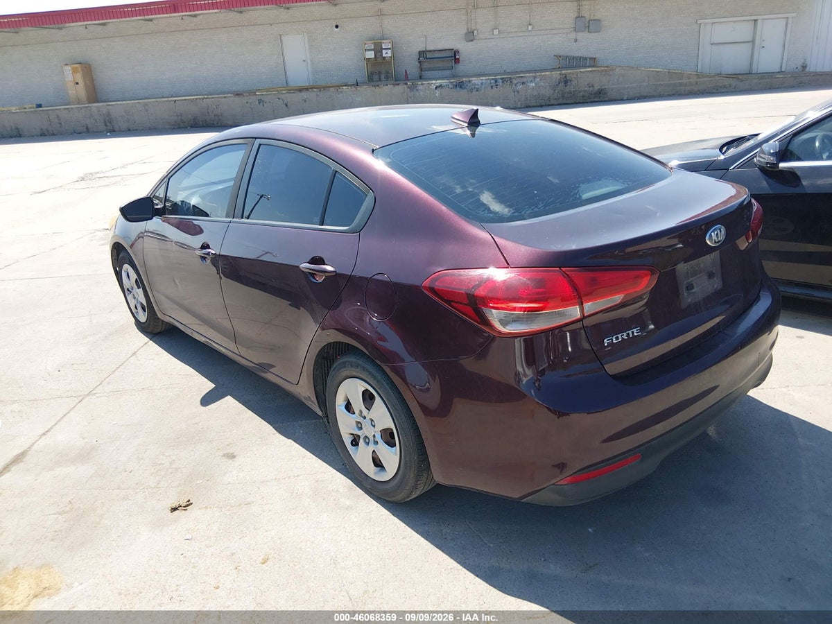 2018 KIA FORTE LX — снимка 3