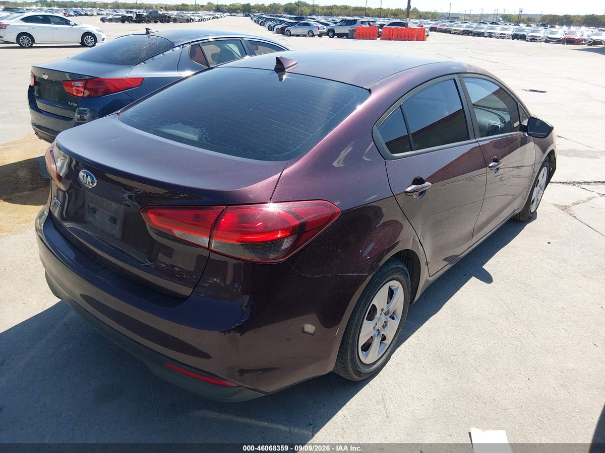 2018 KIA FORTE LX — снимка 4