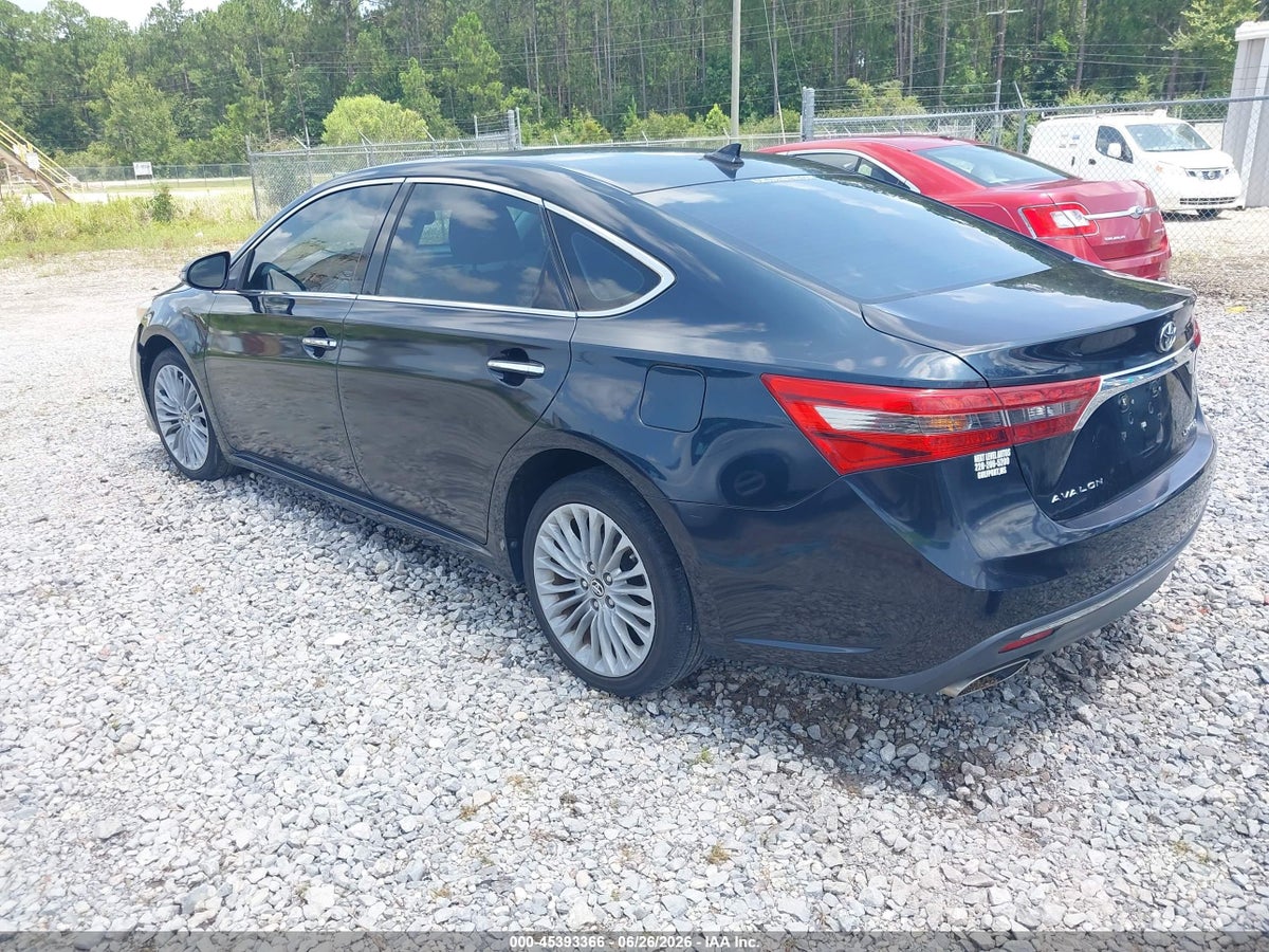 2016 TOYOTA AVALON LIMITED — снимка 3