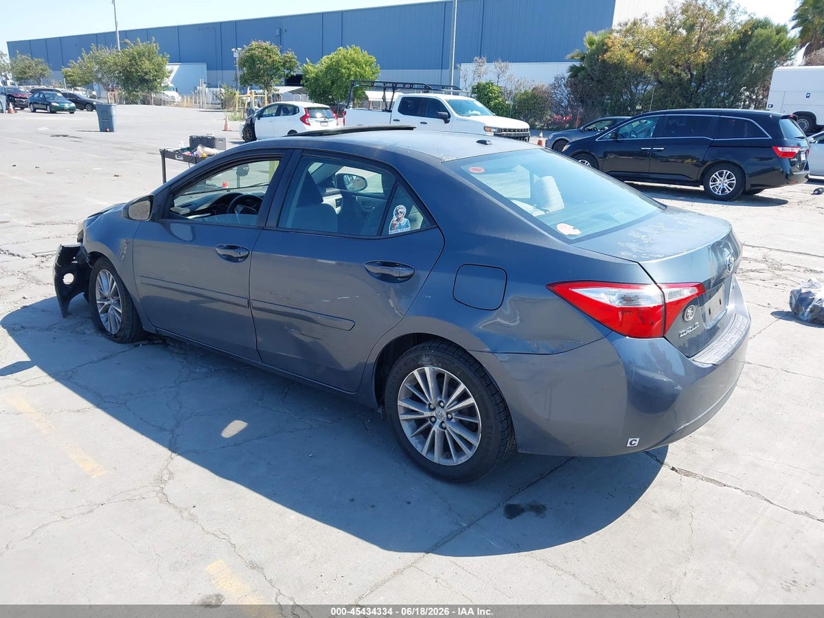 2014 TOYOTA COROLLA LE PLUS — снимка 3