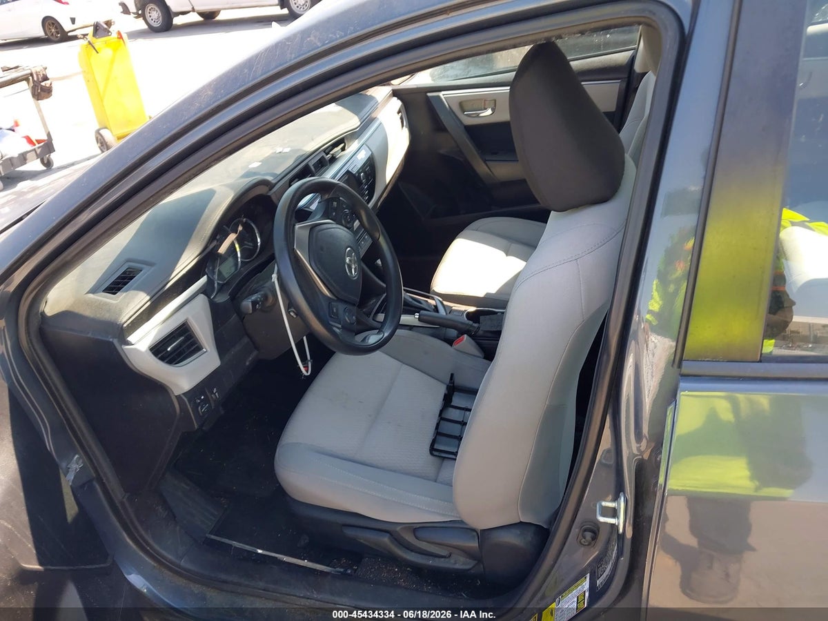 2014 TOYOTA COROLLA LE PLUS — снимка 5