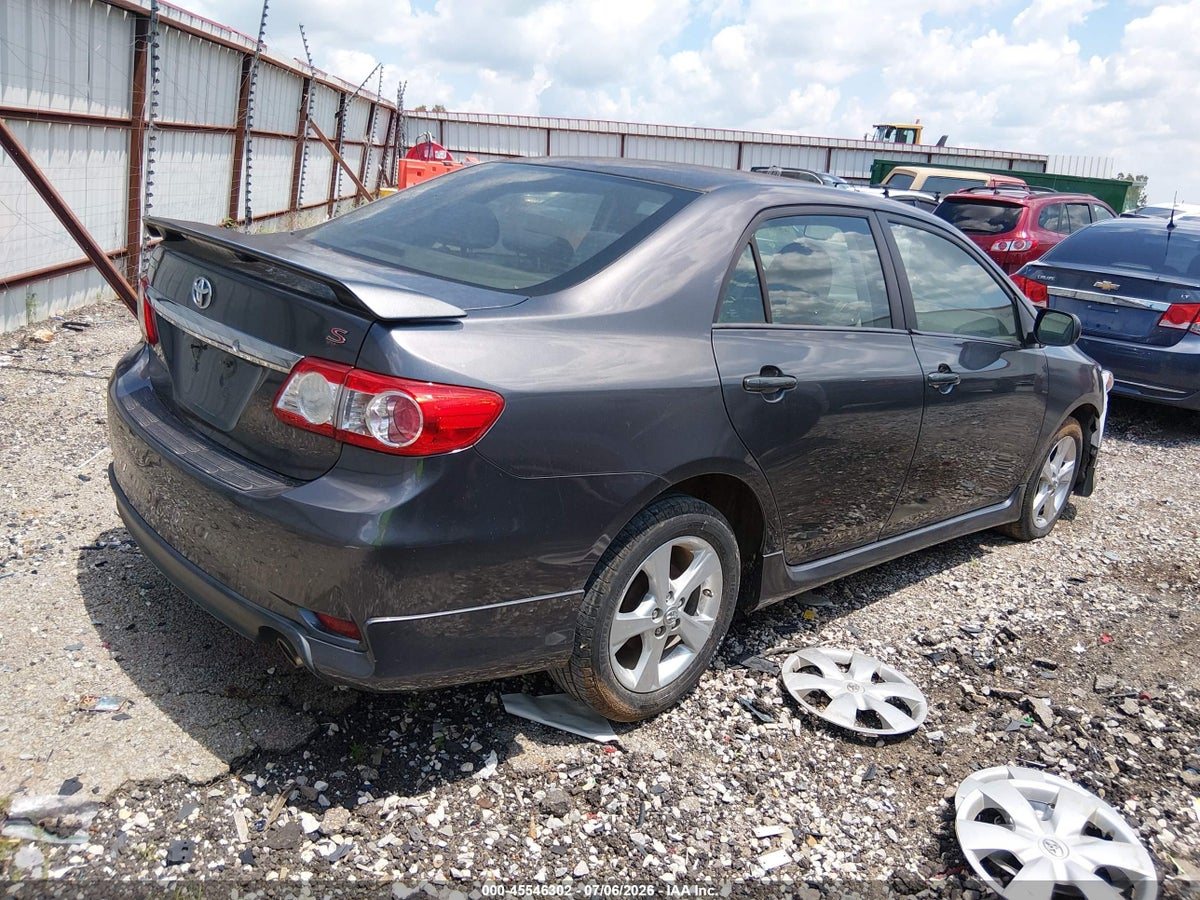 2011 TOYOTA COROLLA S — снимка 4