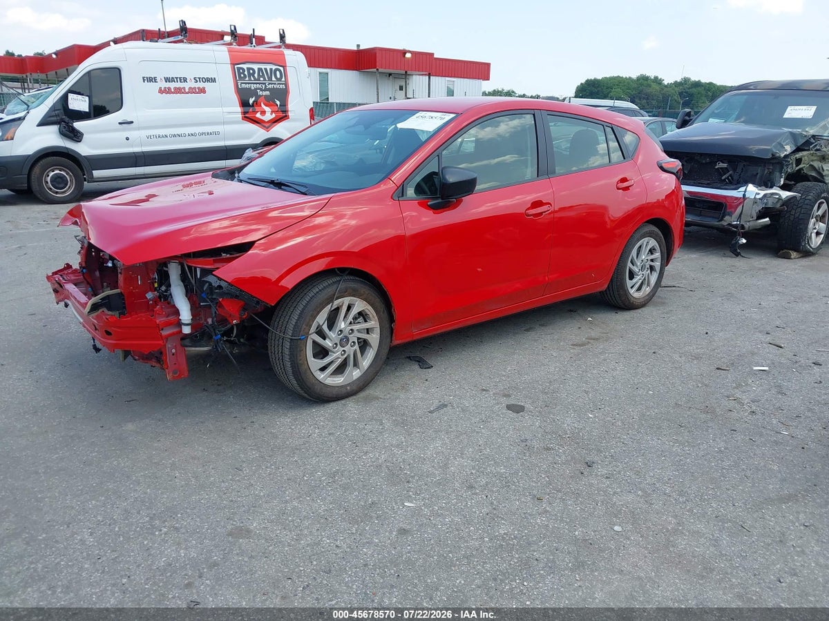 2025 SUBARU IMPREZA BASE 5-DOOR — снимка 2