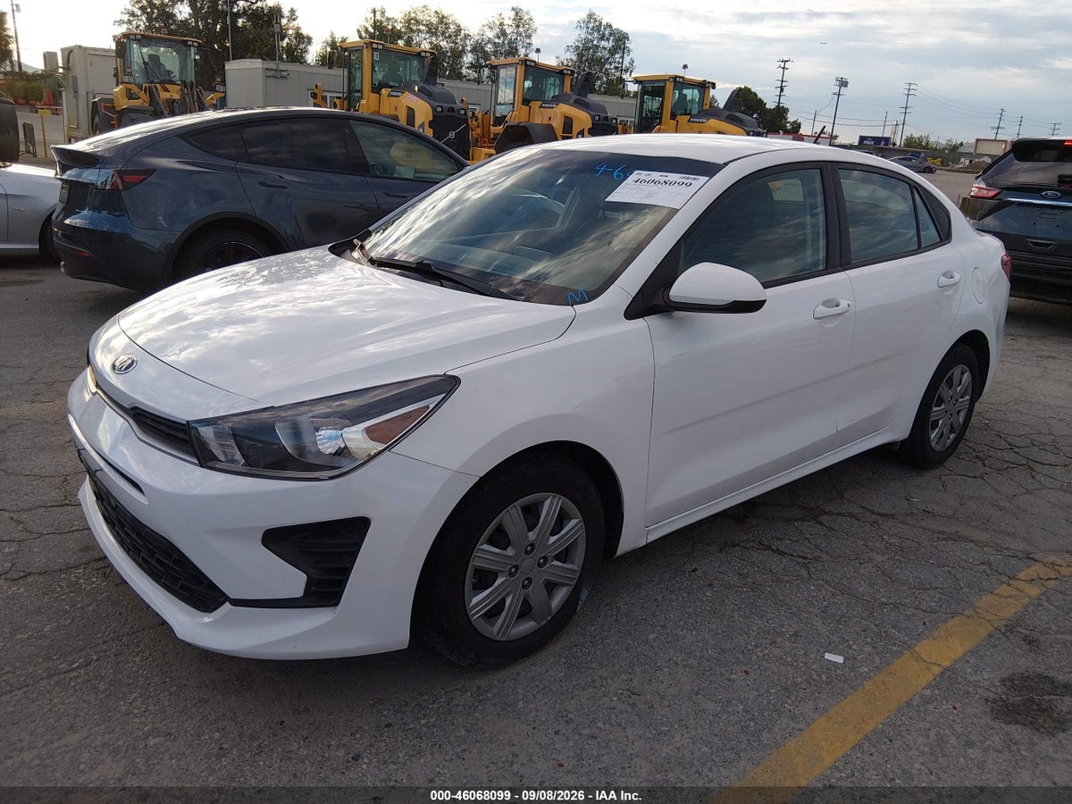 2021 KIA RIO S — снимка 2