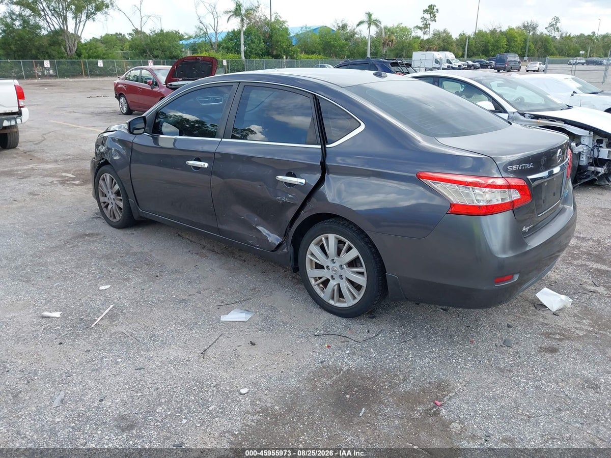 2013 NISSAN SENTRA SL — снимка 3