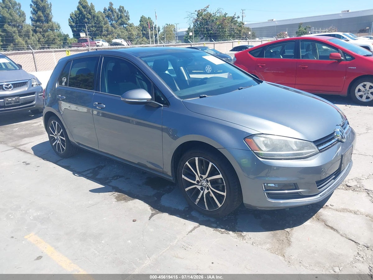 2015 VOLKSWAGEN GOLF TSI SEL 4-DOOR