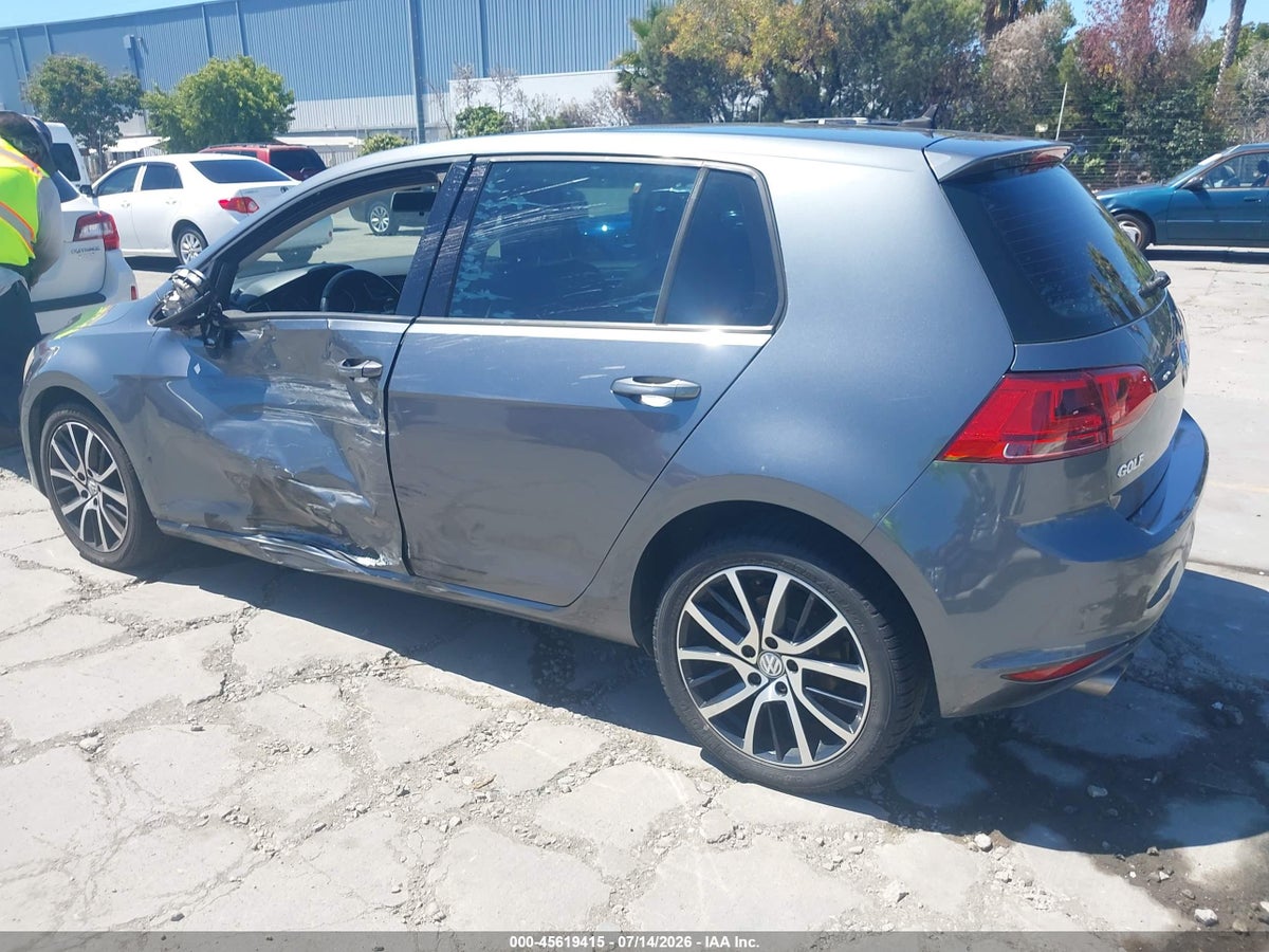 2015 VOLKSWAGEN GOLF TSI SEL 4-DOOR — снимка 3