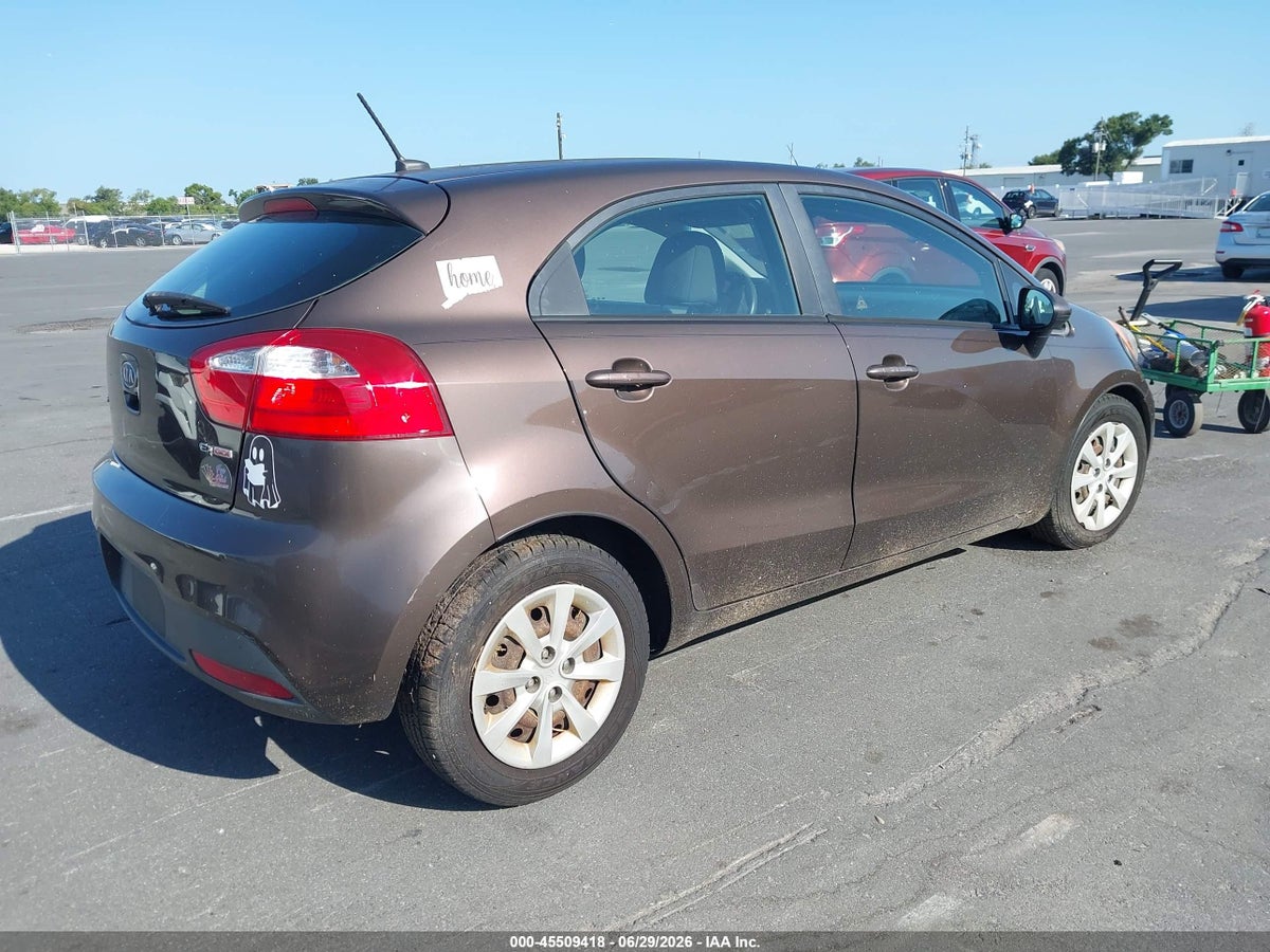 2012 KIA RIO5 EX — снимка 4