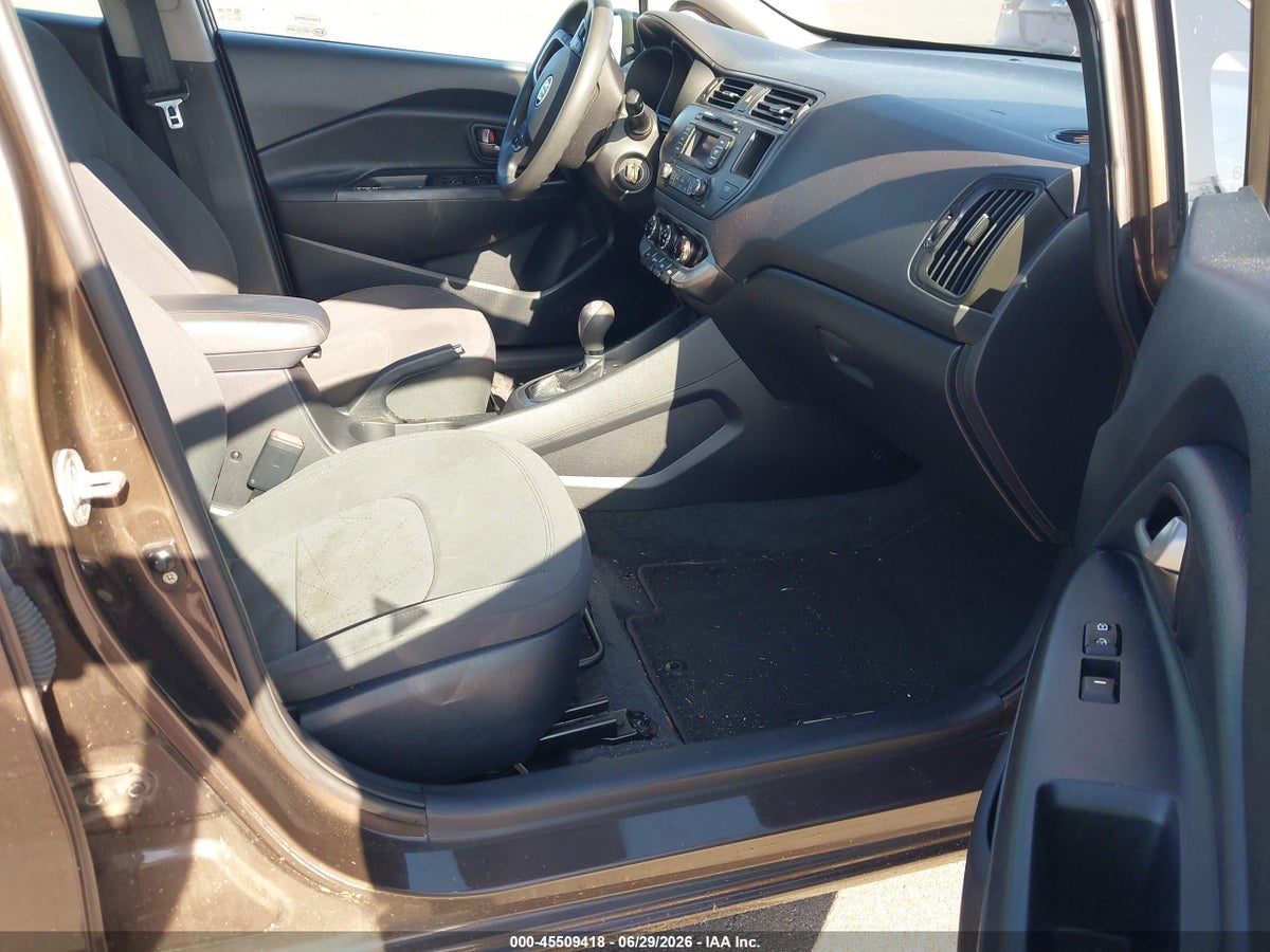 2012 KIA RIO5 EX — снимка 5